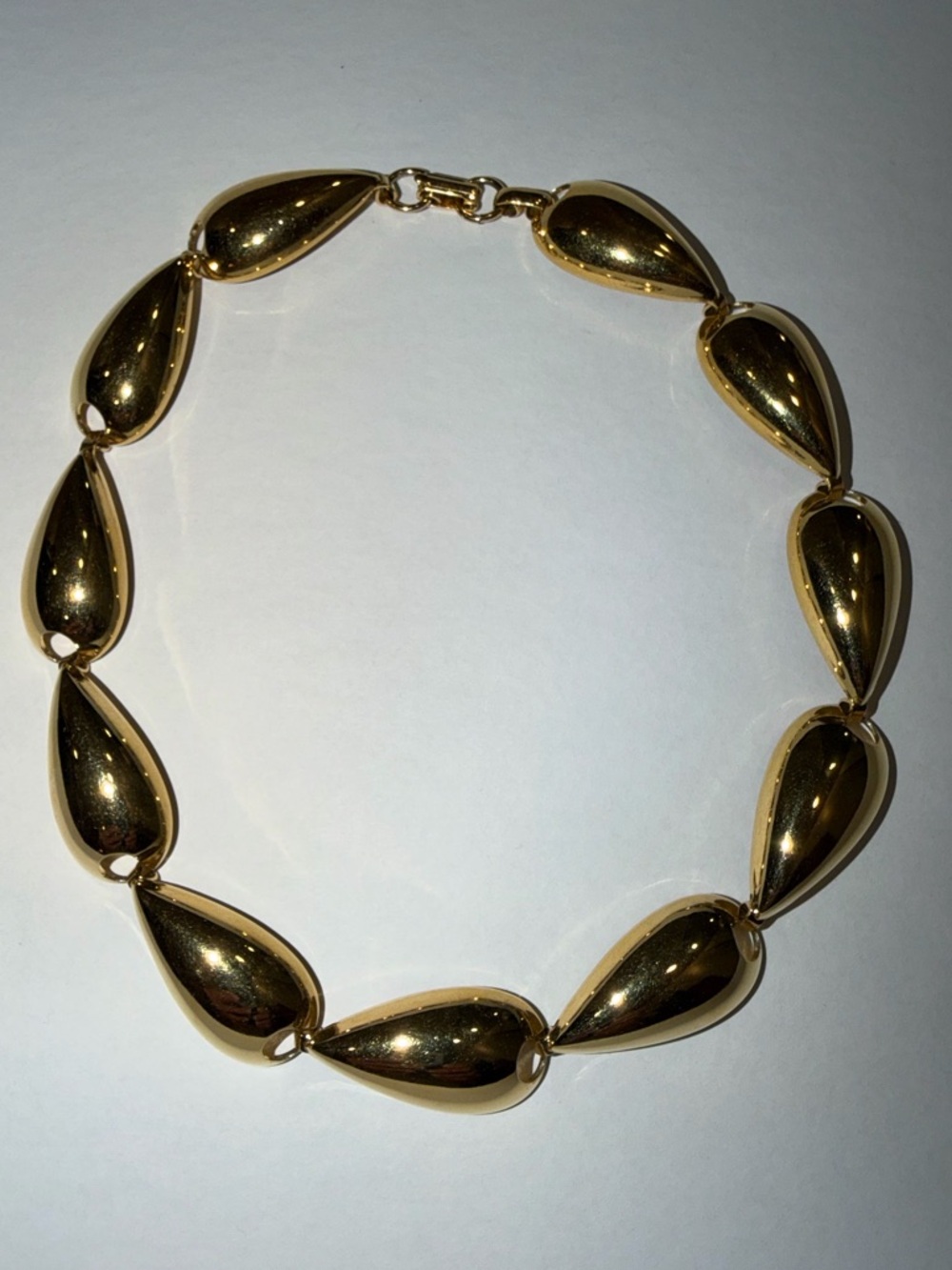 Fabulous Vintage Gold-Tone Chunky Statement Necklace